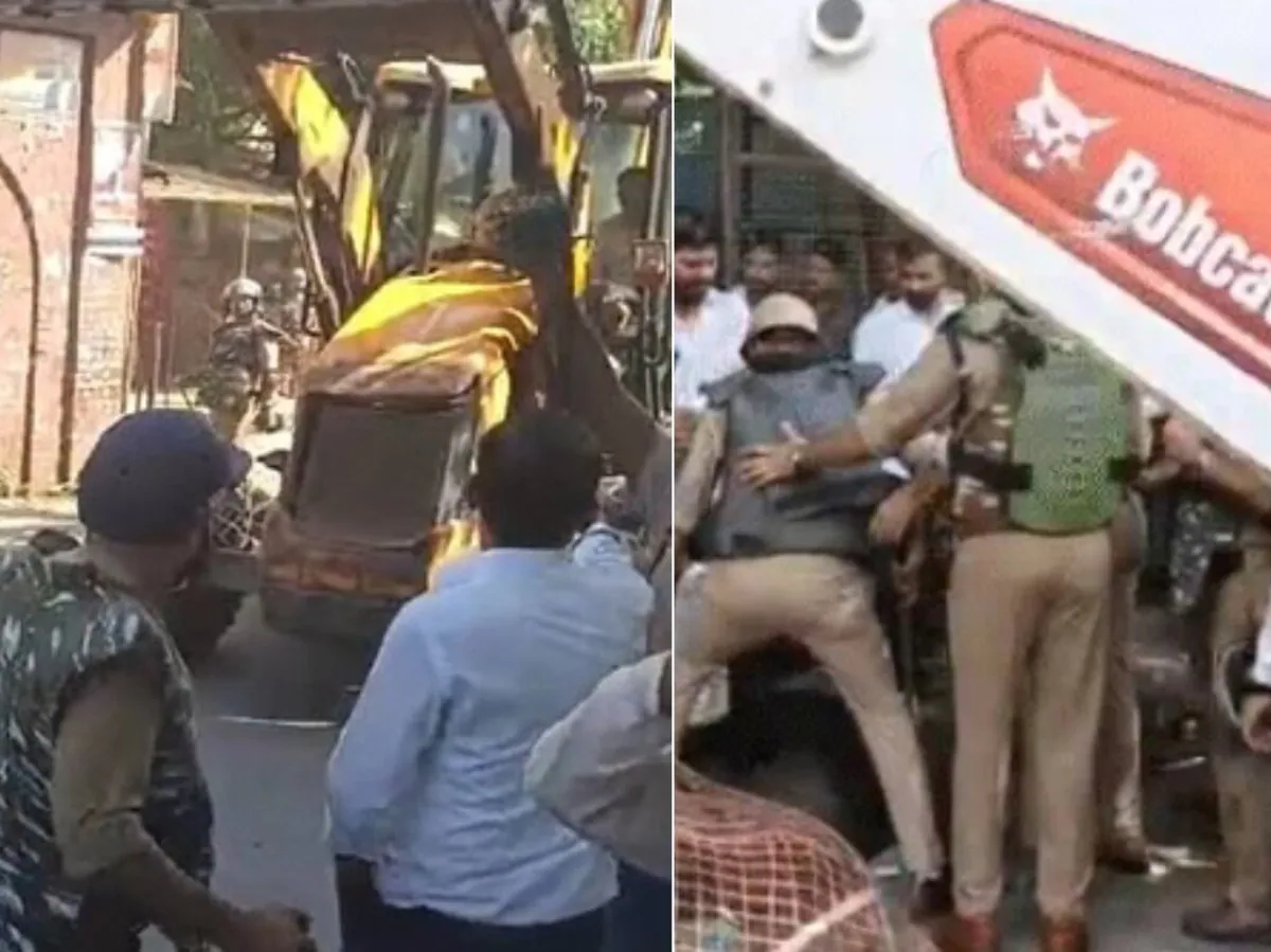 लखनऊ कचेहरी पर गरजा बुलडोजर: हाईकोर्ट के आदेश पर नगर निगम का बड़ा ऐक्शन, 100 से ज्यादा वकीलों के चैंबर ध्वस्त