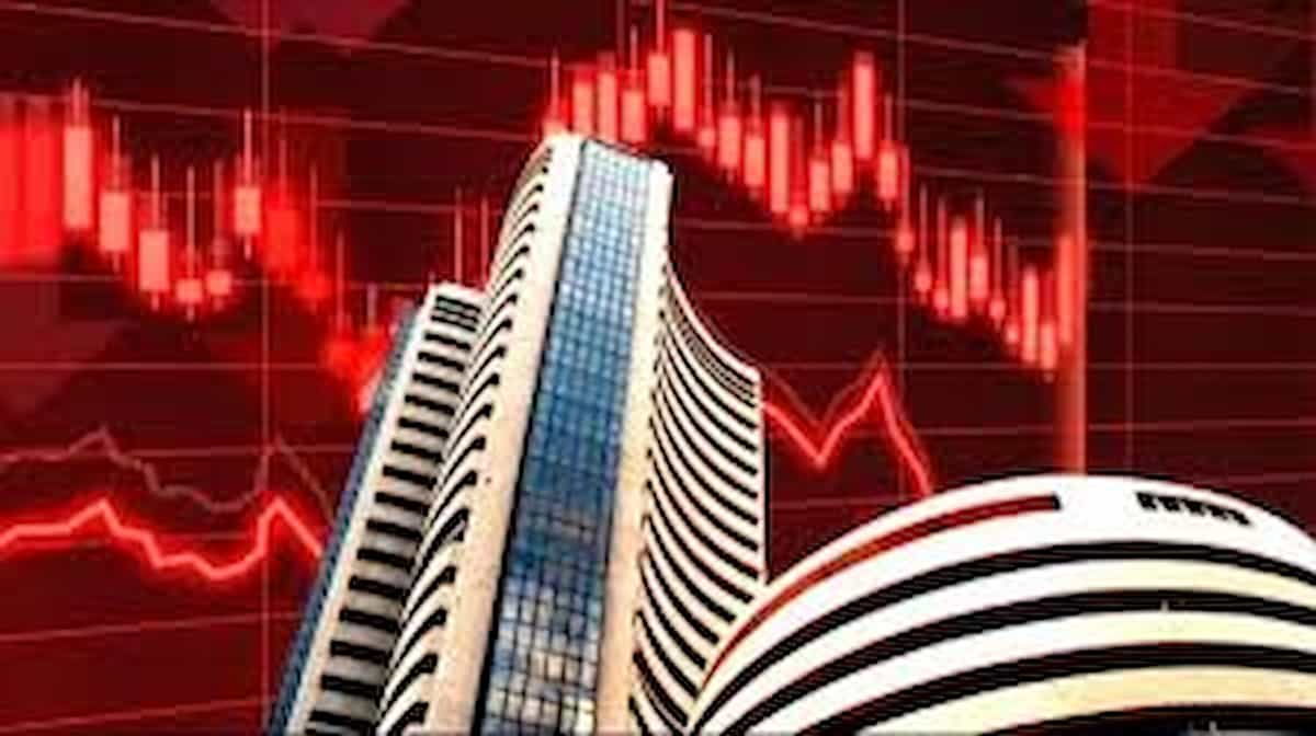 Sensex fell by 500 points, Nifty slipped below 23,200, but this stock cut the ruckus
