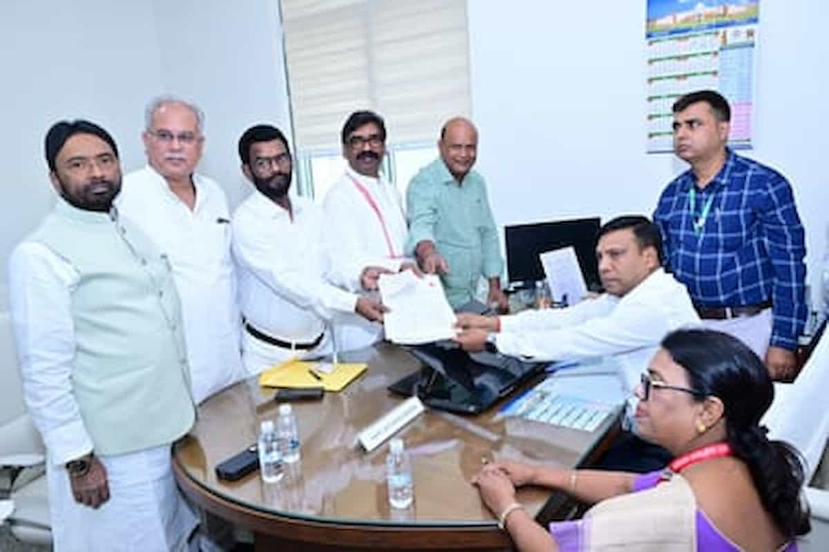 Political temperature rises in Jharkhand Rajya Sabha elections! The game changed with the surprise entry of Parimal Nathwani.