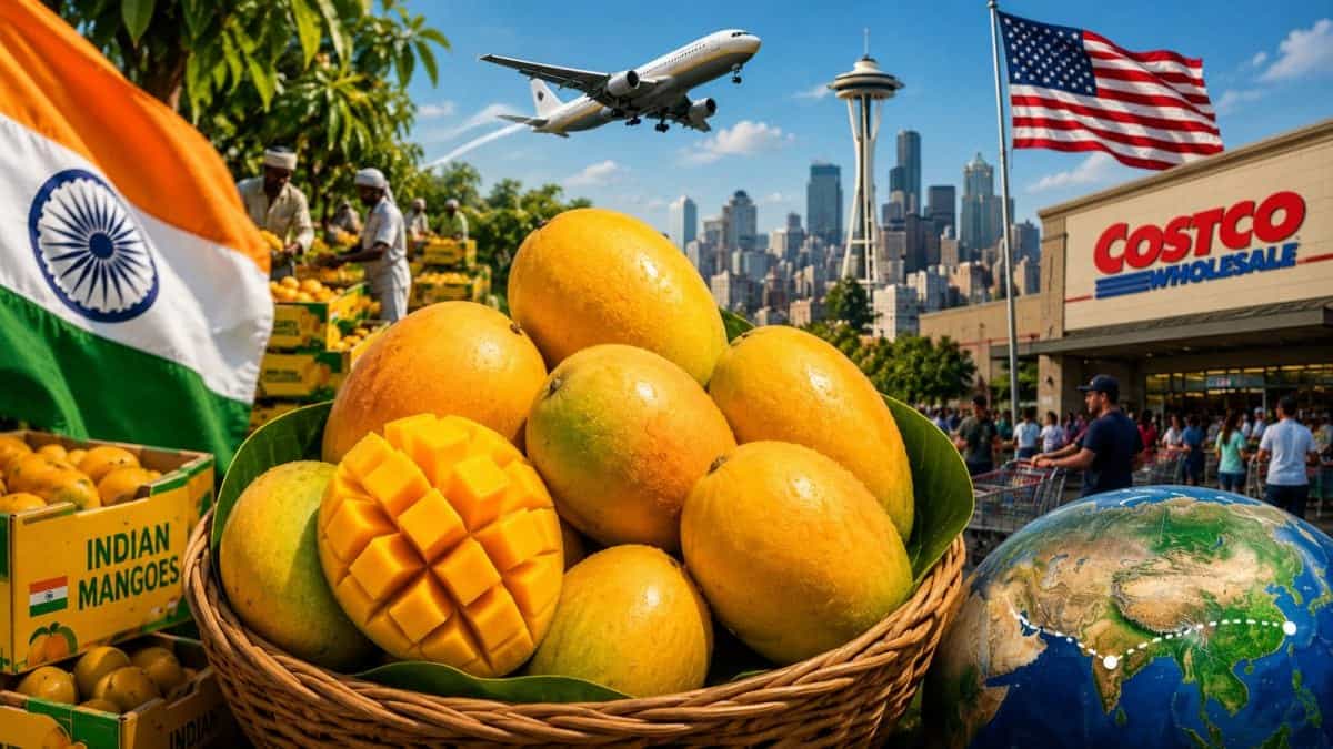 There is huge loot of local mangoes in America, only 4 mangoes are available for Rs 1900; still lame