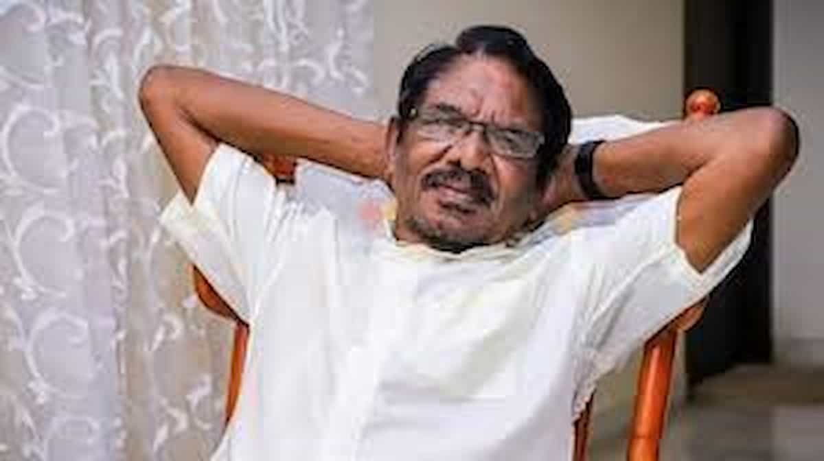 Veteran filmmaker Bharathiraja was the owner of property worth crores, but the death of his young son broke his spine.