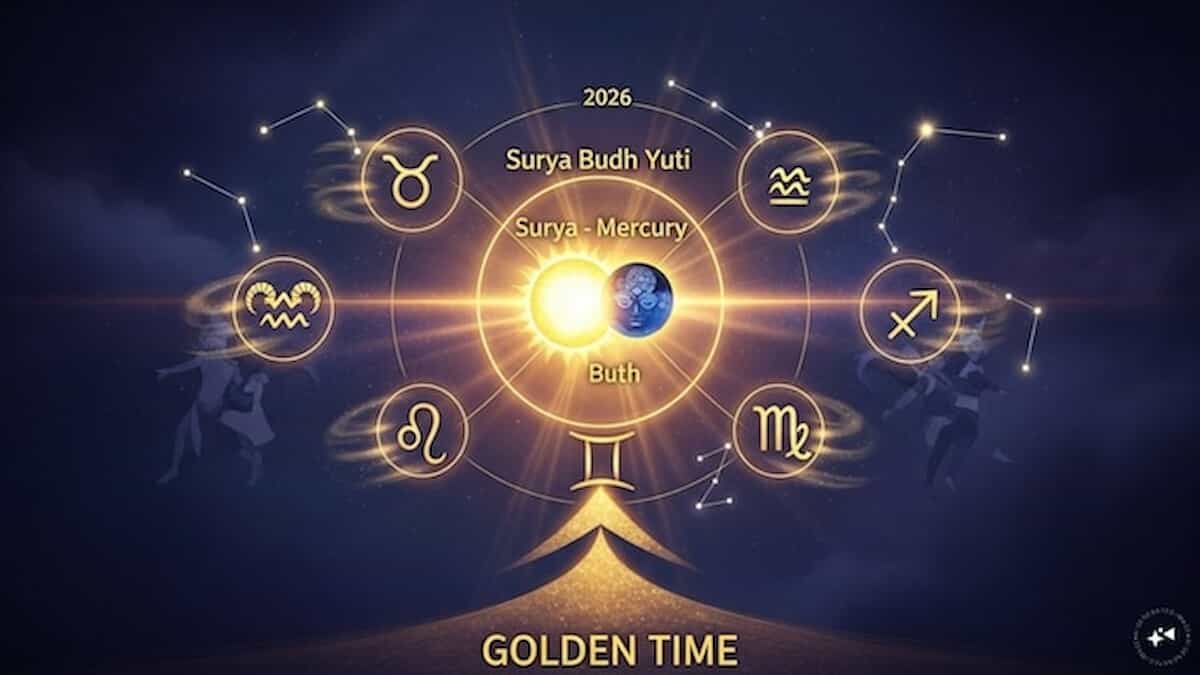 Super powerful 'Budhaditya Rajyoga' is going to be formed in Gemini, the fortunes of these 4 zodiac signs will change overnight.