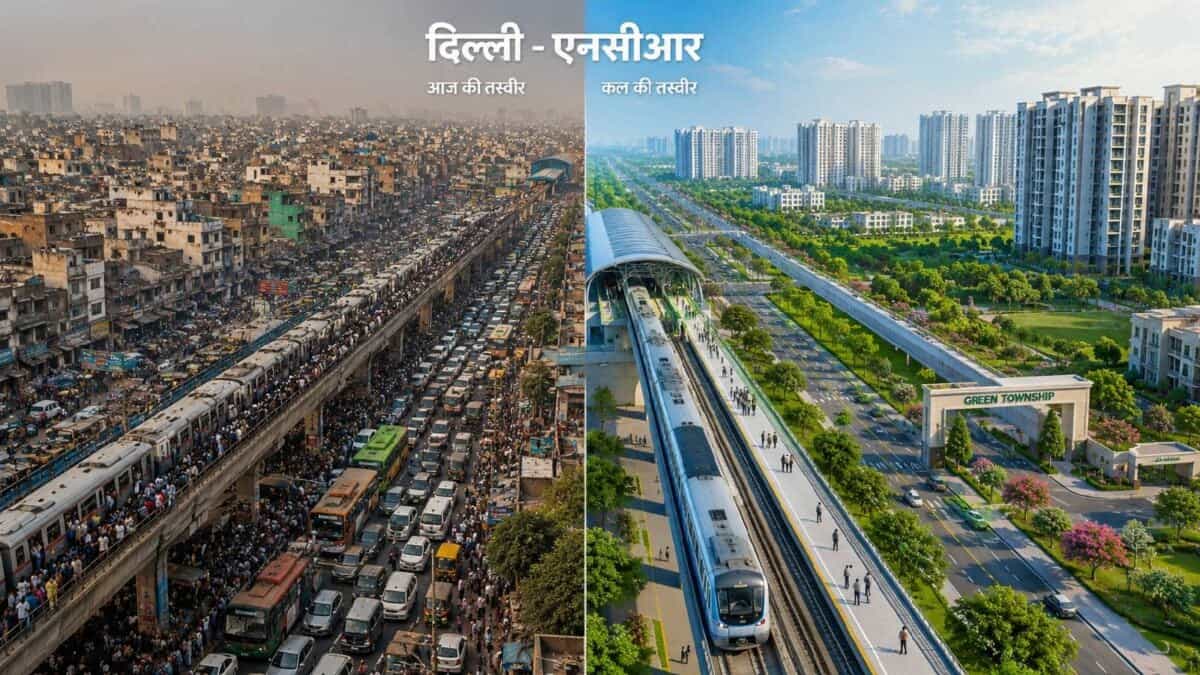 8 नए शहर, 30 मिनट में सुपरफास्ट कनेक्टिविटी और 'पंचग्राम' प्रोजेक्ट, पूरी तरह बदल जाएगा दिल्ली-एनसीआर का नक्शा