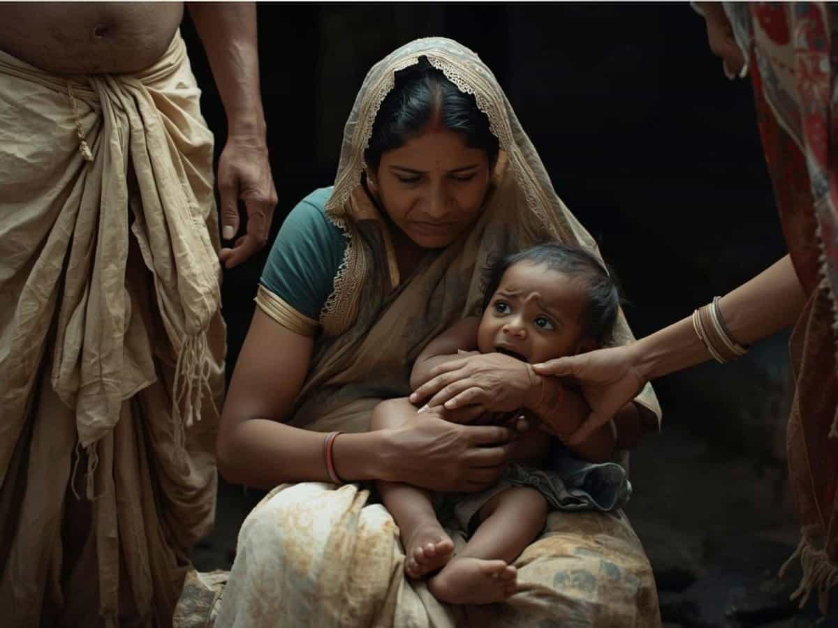 बच्चे का पैर अकड़ रहा है, झाड़-फूंक करा दूंगी