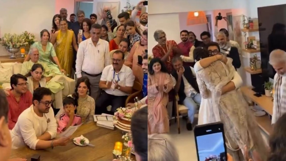 Aamir Khan Wedding: आमिर खान ने गौरी स्प्रैट संग रचाई शादी, इरफान पठान ने शेयर किया इनसाइड वीडियो; झूम उठे राज ठाकरे और राजकुमार हिरानी