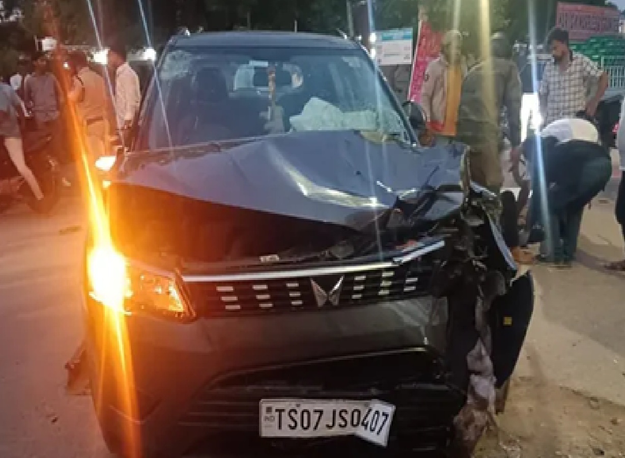 हैदराबाद में दिल दहला देने वाला हादसा: रॉन्ग साइड से आ रही SUV ने बाइक को कुचला, पूर्व सैनिक की मौत