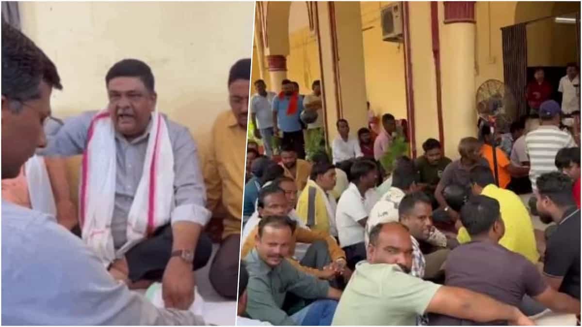 अलवर नगर निगम में गरमाई सियासत: सफाईकर्मियों के समर्थन में धरने पर बैठे मंत्री संजय शर्मा, अफसरों को लगाई कड़ी फटकार
