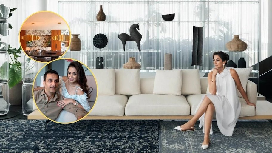 Gayatri Oberoi Juhu Mansion: 75,000 वर्ग फीट, 9 मंजिल और रूफटॉप इन्फिनिटी पूल; 'स्वदेस' फेम गायत्री ओबेरॉय के आलीशान बंगले की तस्वीरें वायरल