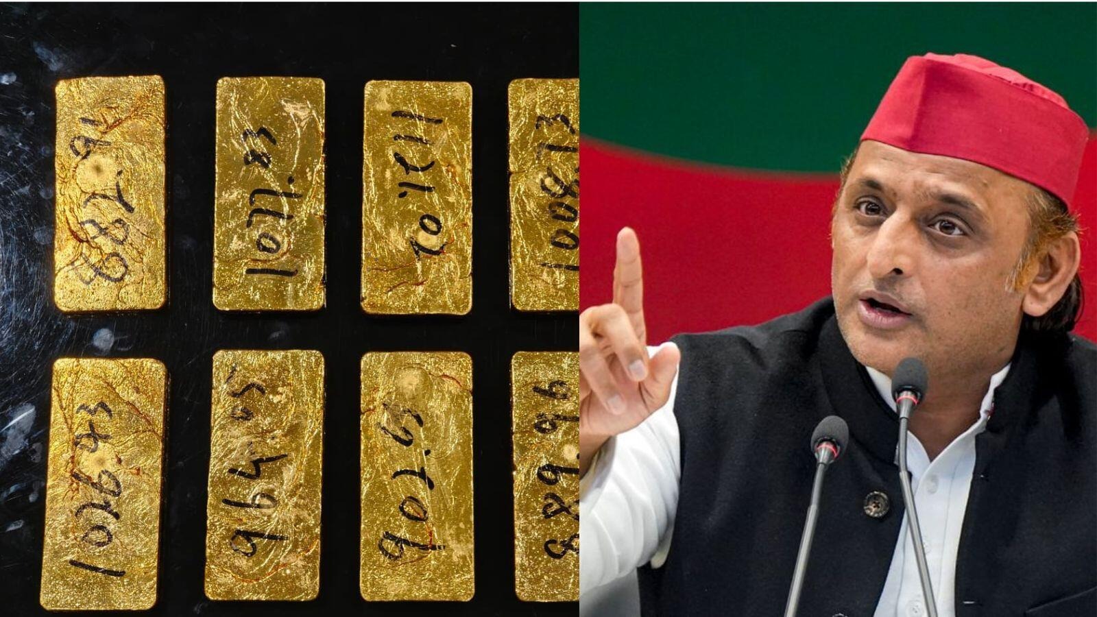 कन्नौज एक्सप्रेसवे पर ब्रेजा कार में 15 करोड़ का सोना, अखिलेश यादव ने खड़े किए बड़े सवाल