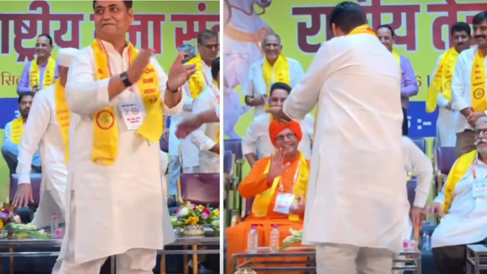 राजस्थान निकाय चुनाव के बीच कांग्रेस चीफ गोविंद सिंह डोटासरा ने फिर लहराया गमछा