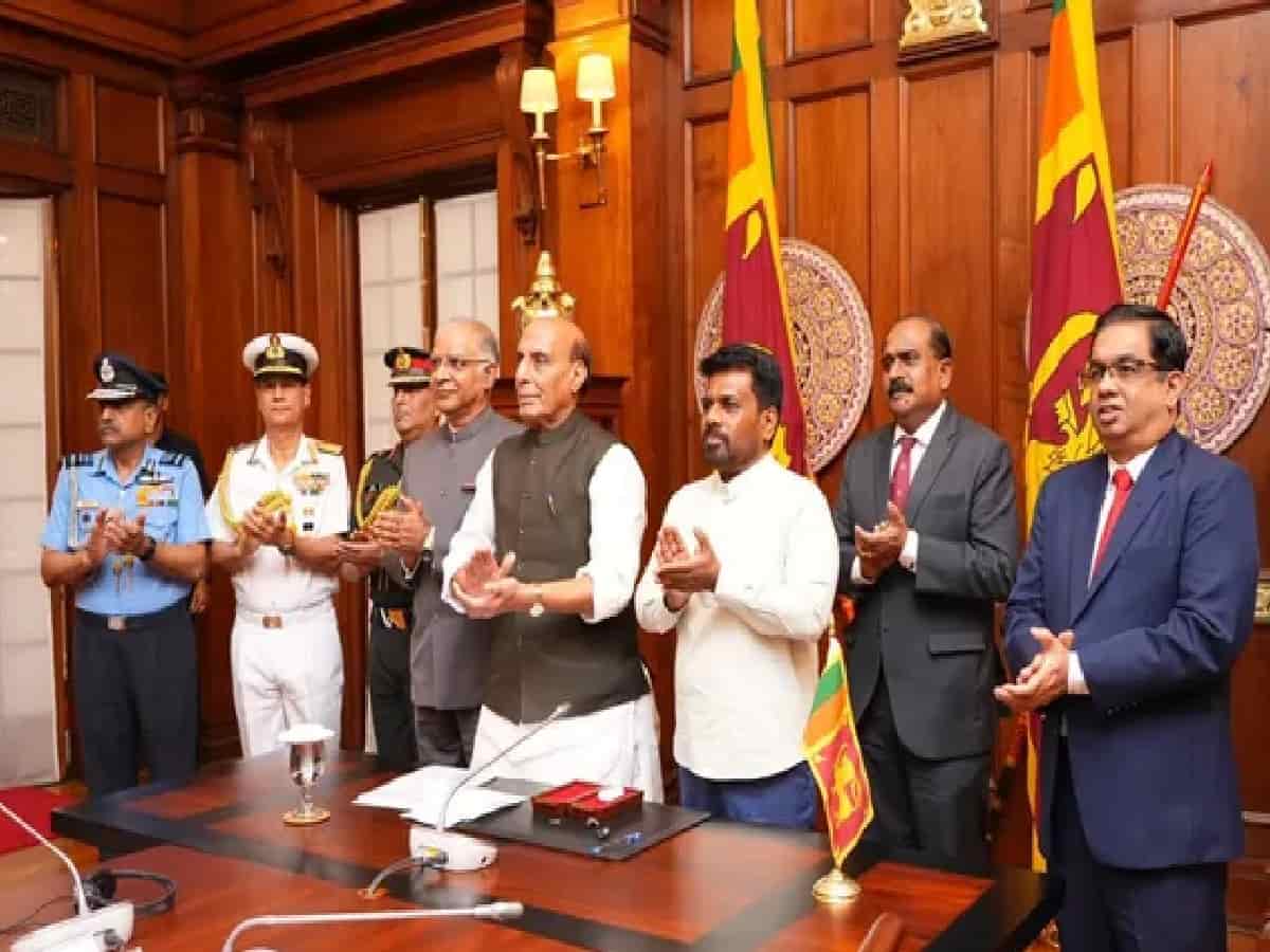 भारत के खिलाफ कभी इस्तेमाल नहीं होगी श्रीलंका की जमीन, राष्ट्रपति दिसानायके ने रक्षा मंत्री राजनाथ सिंह को दिया सुरक्षा का बड़ा भरोसा