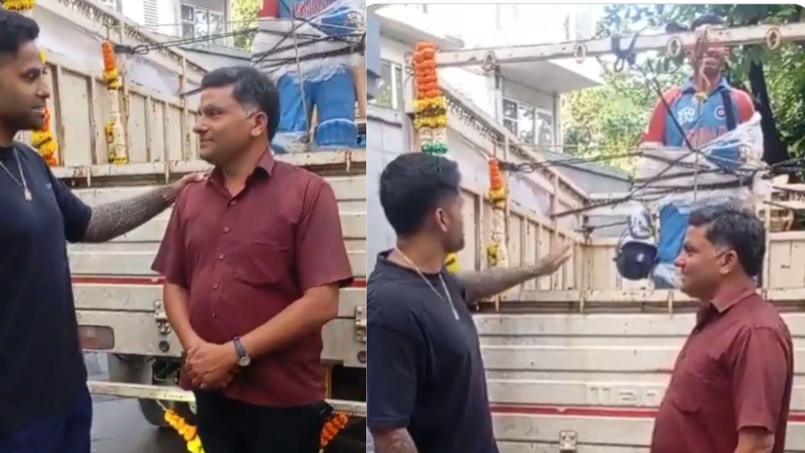 छत्तीसगढ़ के किसान लोकेंद्र साहू की अनूठी पहल: मुंबई में भारतीय स्टार बल्लेबाज सूर्यकुमार यादव से की मुलाकात