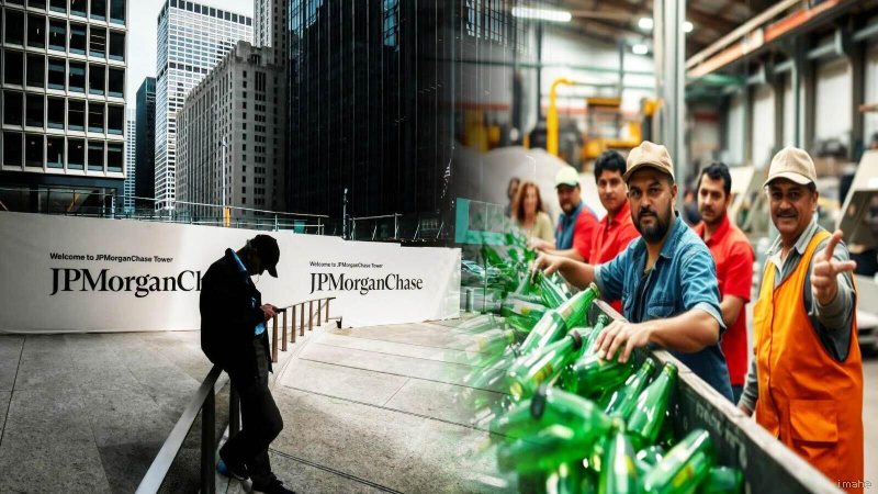 अमेरिका में 3 करोड़ कांच की बोतलों से बनी JPMorgan की 60 मंजिला इमारत