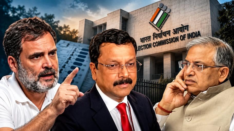 'पहले BJP के लिए भर्ती, फिर चुनाव मैच-फिक्सिंग': केरल के पूर्व मुख्य सचिव के दावे पर भड़के राहुल गांधी, CEC ज्ञानेश कुमार पर बोला सीधा हमला