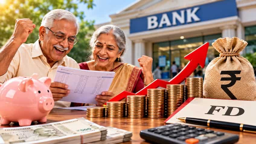 सीनियर सिटीजन की चांदी: 10 हजार के बनेंगे ₹14,499! 5 साल की FD पर ये बैंक देगा 7.5% का ब्याज, देखें लिस्ट