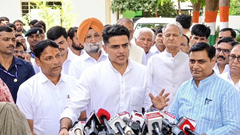 राजस्थान पंचायत चुनाव से पहले गहलोत- पायलट ने की BJP की घेराबंदी