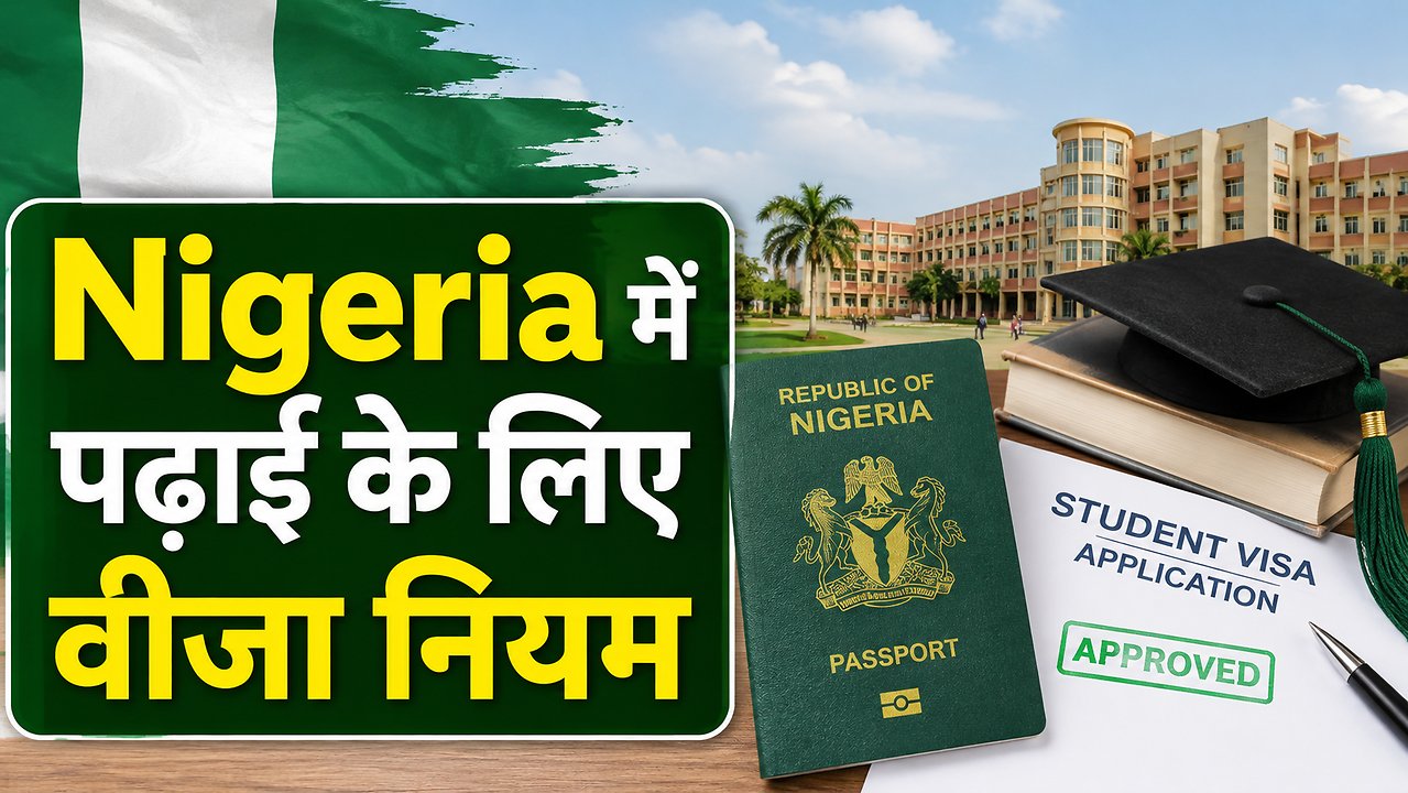Nigeria Study Visa Rules: नाइजीरिया में पढ़ाई के लिए क्या हैं वीजा नियम? भारतीय छात्रों के लिए एडमिशन, STR वीजा और CERPAC की पूरी प्रक्रिया