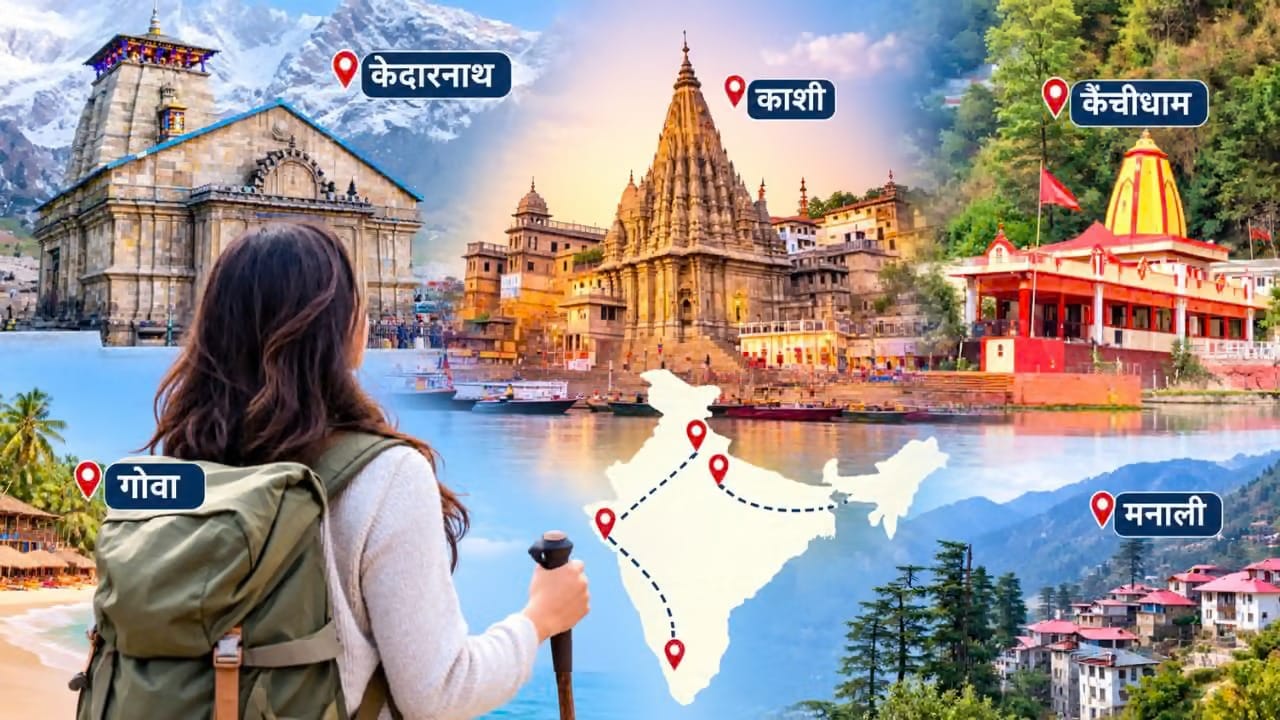 क्या मंदिरों ने भारत के यात्रा रुझान को बदल दिया है? केदारनाथ, काशी और काची धाम को गोवा-मनाली की तुलना में अधिक पसंद किया जा रहा