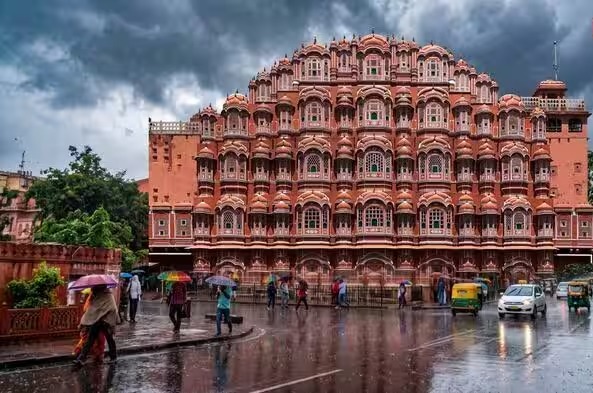 राजस्थान : झमाझम हवाओं और बारिश के साथ महसूस होने लगी सर्दी की ठंडक