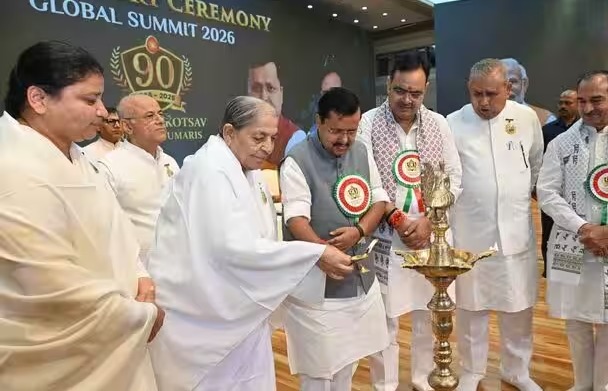 ब्रह्माकुमारीज के मंच से नितिन नबीन की बड़ी बातें