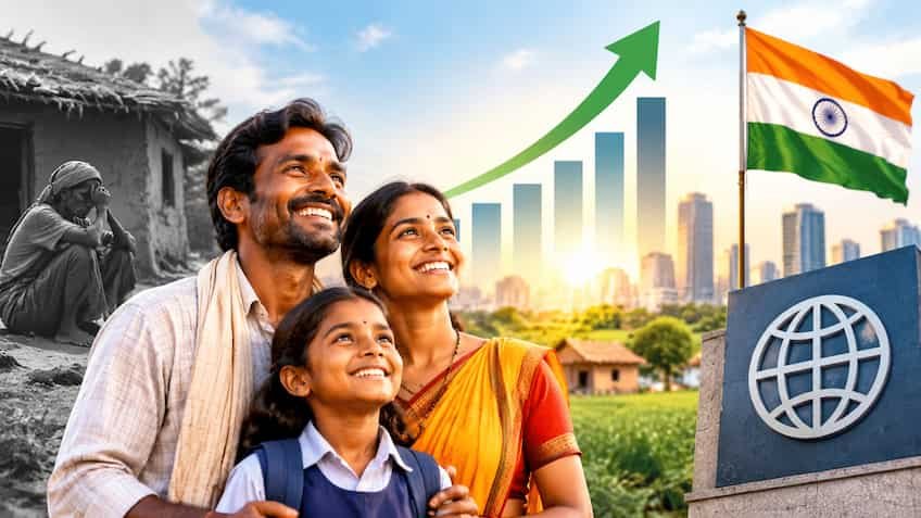 भारत में तेजी से घटी गरीबी: 12 साल में 49.6 करोड़ लोग गरीबी रेखा से बाहर, वर्ल्ड बैंक की रिपोर्ट में ऐतिहासिक उपलब्धि का खुलासा