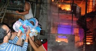 556577 Fire In Baby Care Centre