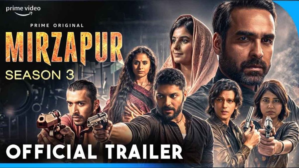  BOLLYWOOD,Entertainment,Mirzapur 3,Pollywood,Mirzapur 3 Trailer