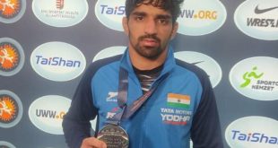 Aman Sehrawat Silver Medal Budap