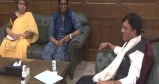 Sports Minister Mandaviya Meets