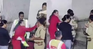 Spicejet Worker Slapped CISF Officer