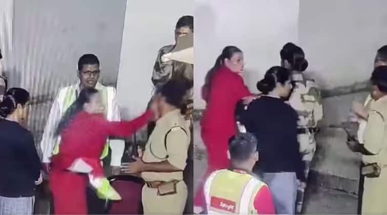 Spicejet Worker Slapped CISF Officer