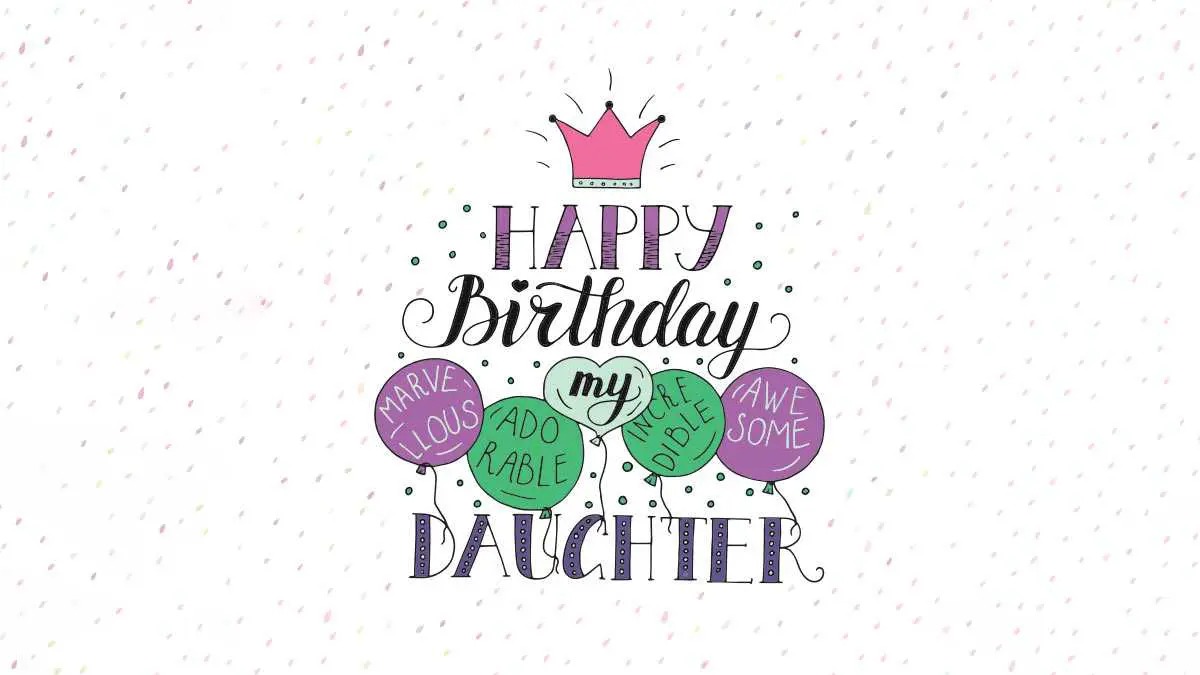 Birthday Messages For Daughter I