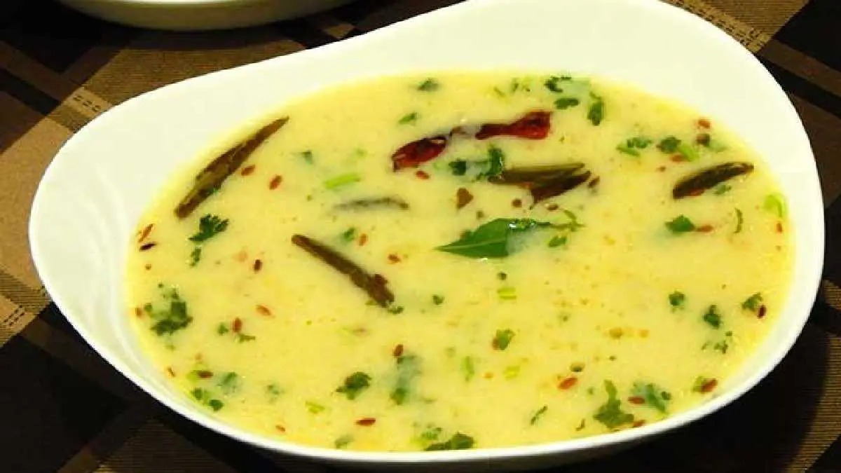 How To Make Gujarati Style Kadhi