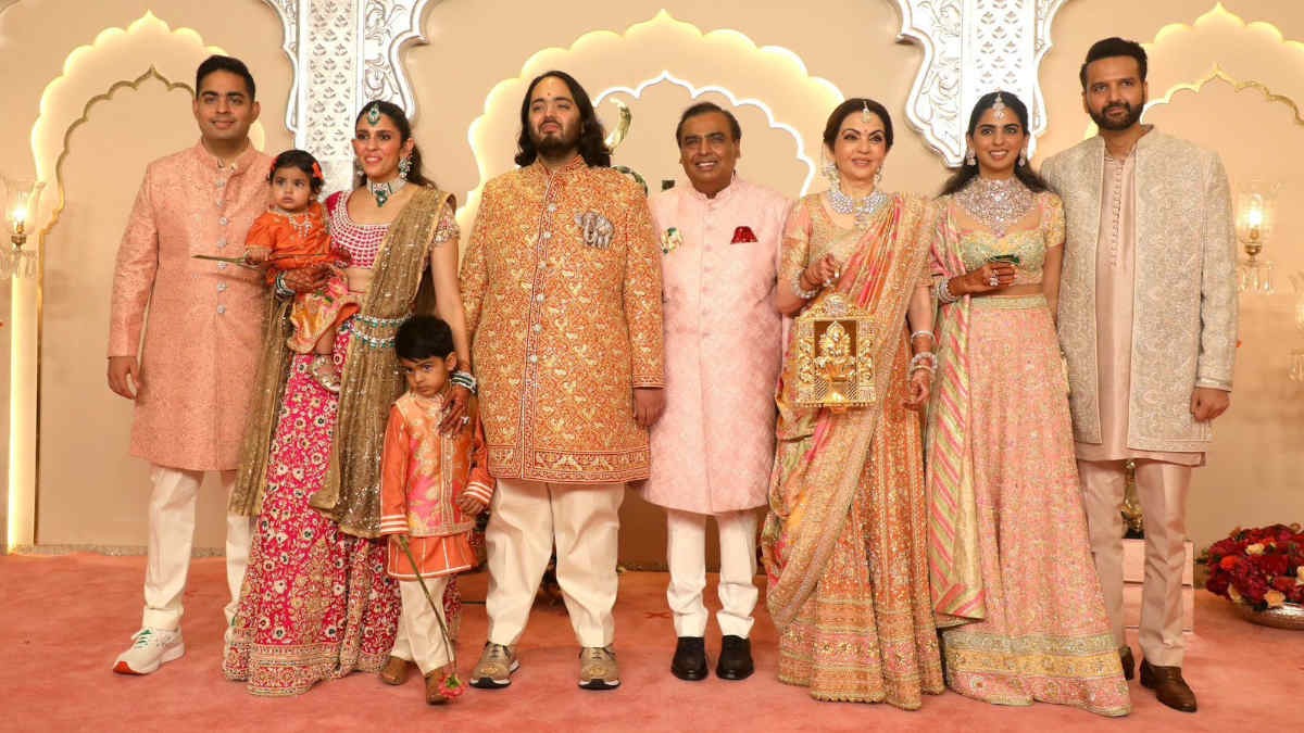 Ambani Anant Family First Pics