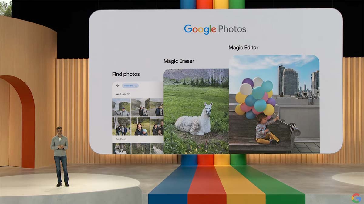 Google Io 2023 Magic Eraser Announcement Youtube Clip