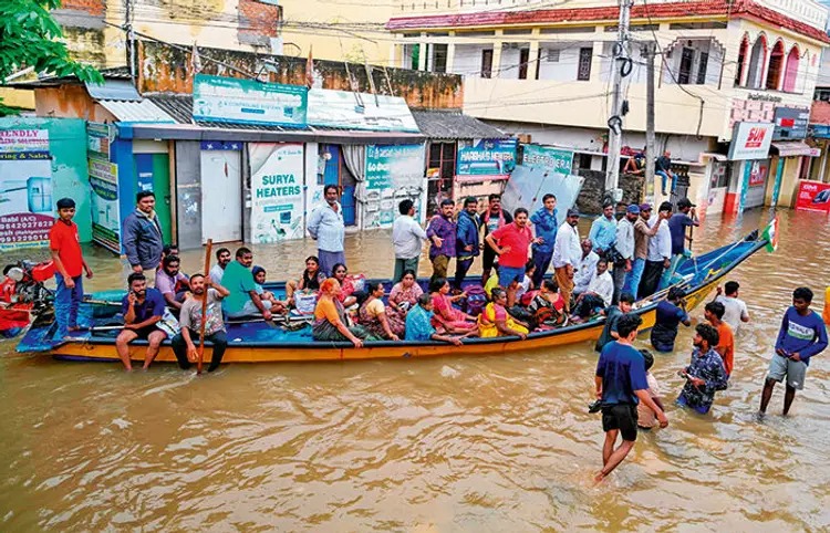 आंध्र-तेलंगाना में बारिश से मरने वालों की संख्या बढ़कर 31 हुई: लाखों लोगों को निकाला गया