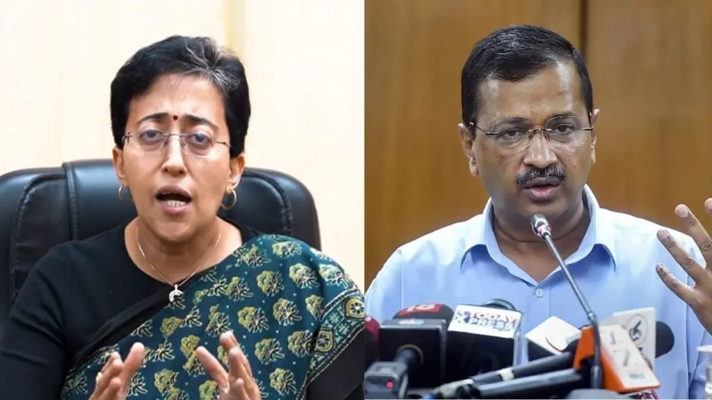 Cm Atishi Arvind Kejriwal