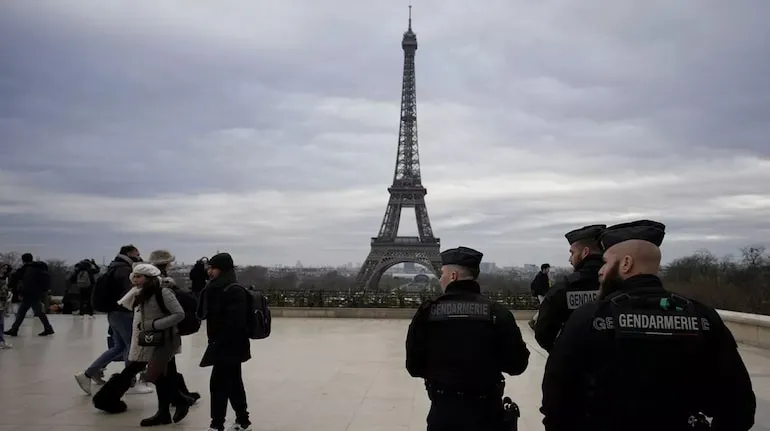 Eiffel Tower Fire