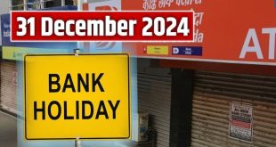 Bank Holiday 31 December