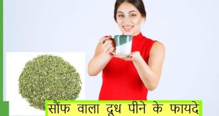 Milk With Fennel Seeds Benefits