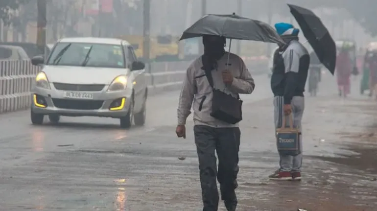 Delhi Rain Winter