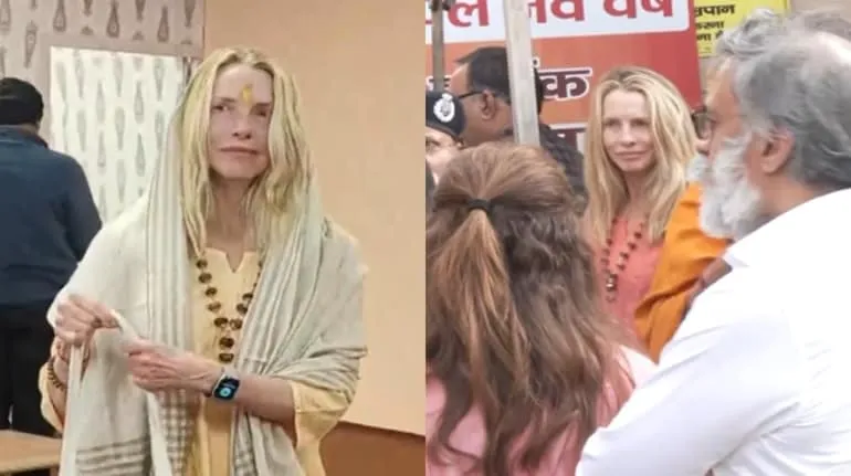 Steve Jobs Wife Kumbh Mela Visit