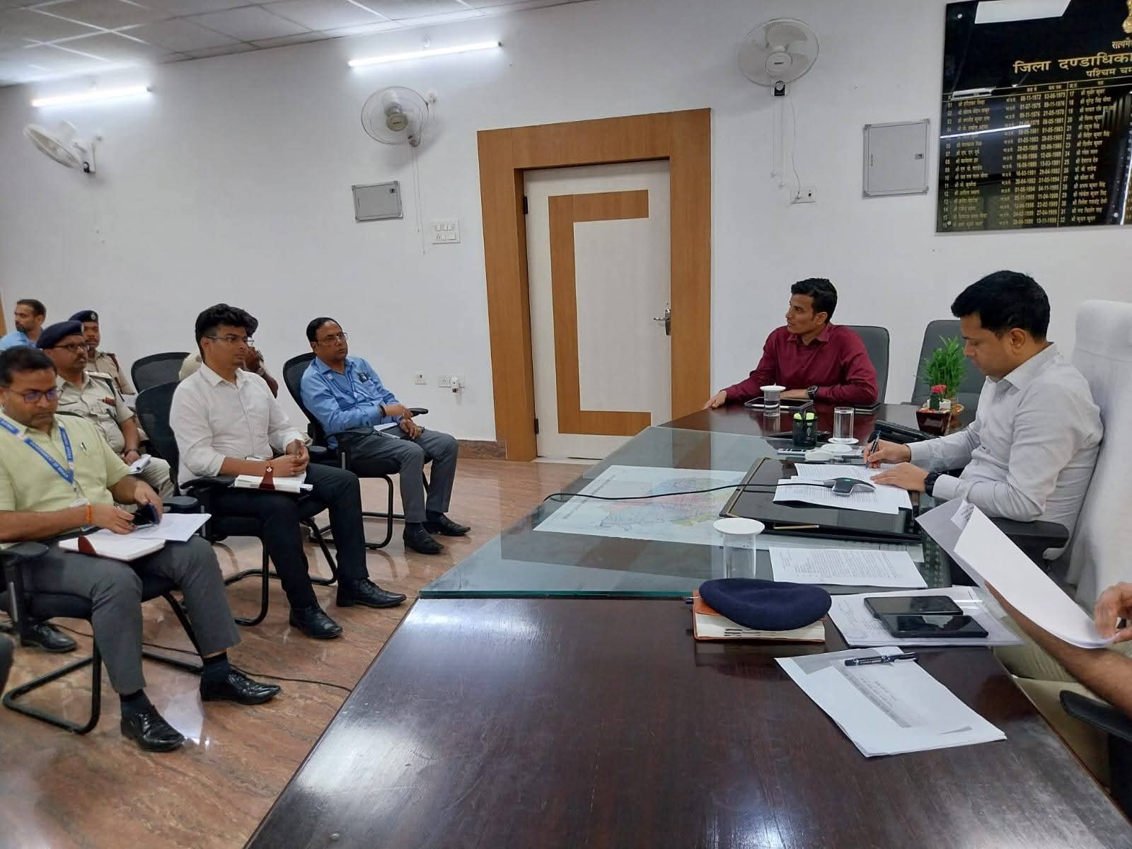 जिलाध्यक्ष धर्मेंद्र कुमार की अध्यक्षता मे बैठक सम्पन, नागपंचमी एवं महावीरी झंडा 2025 पे विधि  व्यवस्था के दृष्ठिकोड के को लेकर बैठक